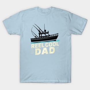 Reel Cool Dad Fishing Dad T-Shirt